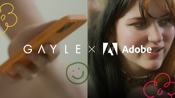 #GAYLExAdobe | Remix her exclusive Adobe Express templates