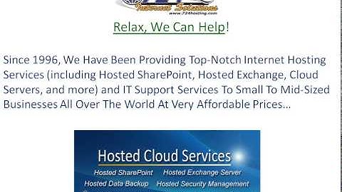 Best Affordable Business Web Hosting Solutions Provider - Hosting, Servers, IT Support and More!
