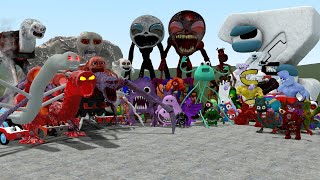 Garten Of Babban 3 Vs Cursed Thomas And Friends Vs All Alphabet Lore In Garry's Mod!