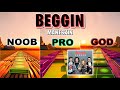 Måneskin - Beggin' - Noob vs Pro vs God (Fortnite Music Blocks) with map code!