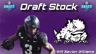 Can Savion Williams Become A STAR In The NFL! - WR/TCU
