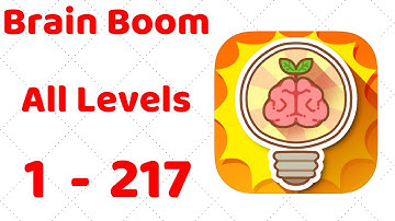 Brain Boom All Levels 1 - 217 Walkthrough Solution