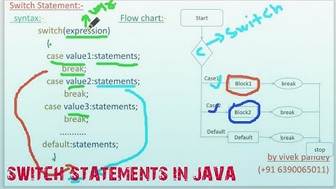 Switch statement in java.||in hindi||By Vivek pandey