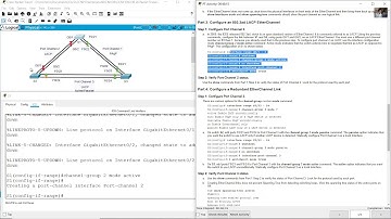 5.2.2 Packet Tracer - Configure EtherChannel