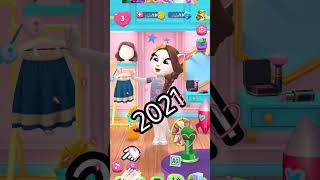 مراحل تطور شخصيتي في انجيلا 2#shorts 💚 screenshot 3