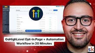 GoHighLevel Opt In Page + Automation Workflow in 20 Minutes