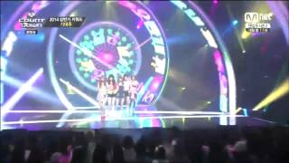 타히티 Tahiti   Oppa, You're Mine 오빤내꺼 @ M! Countdown 2014 06 26 2014 상반기 기대주