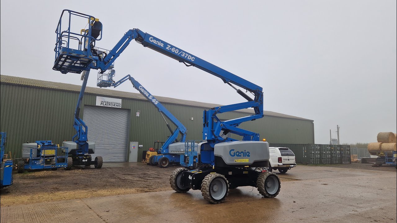 2019 Genie Z6037DC articulated boom lifts