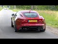 Jaguar F-Type V8 R Coupe - LOUD Accelerations &amp; Crackles !