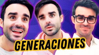 ¡Batalla de Generaciones! 😂 💥 Lo mejor de Nachter en TIKTOK #Generaciones #Humor #nachter achter