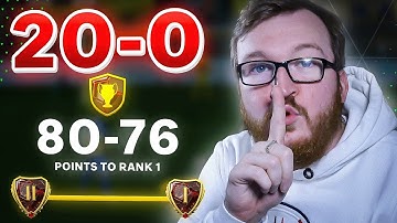 My SECRET to 20-0 Rank 1 Consistently (META Gameplay Tutorial)