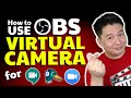 OBS VIRTUAL CAMERA FOR GOOGLE MEET, STREAMYARD, AND ZOOM (HOW TO USE - TAGALOG TUTORIAL)