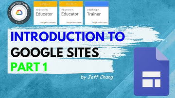 How to use Google Sites - Part 1