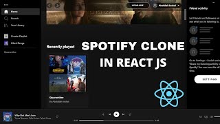 🔴 SPOTIFY CLONE IN REACT JS | HOW TO BUILD SPOTIFY CLONE IN REACT JS FOR BEGINNERS TUTORIAL 2022