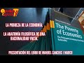 Conferencia y presentación del libro "La pobreza de la economía" | Filosofía y crítica económica