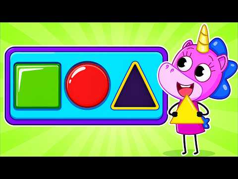 Learning Shapes and Colors! 🔴🔺🔲 | Little Mimi
