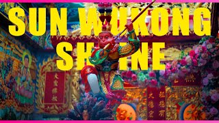 Hidden But Vibrant Sun Wukong Shrine | Bangkok, Thailand Travel