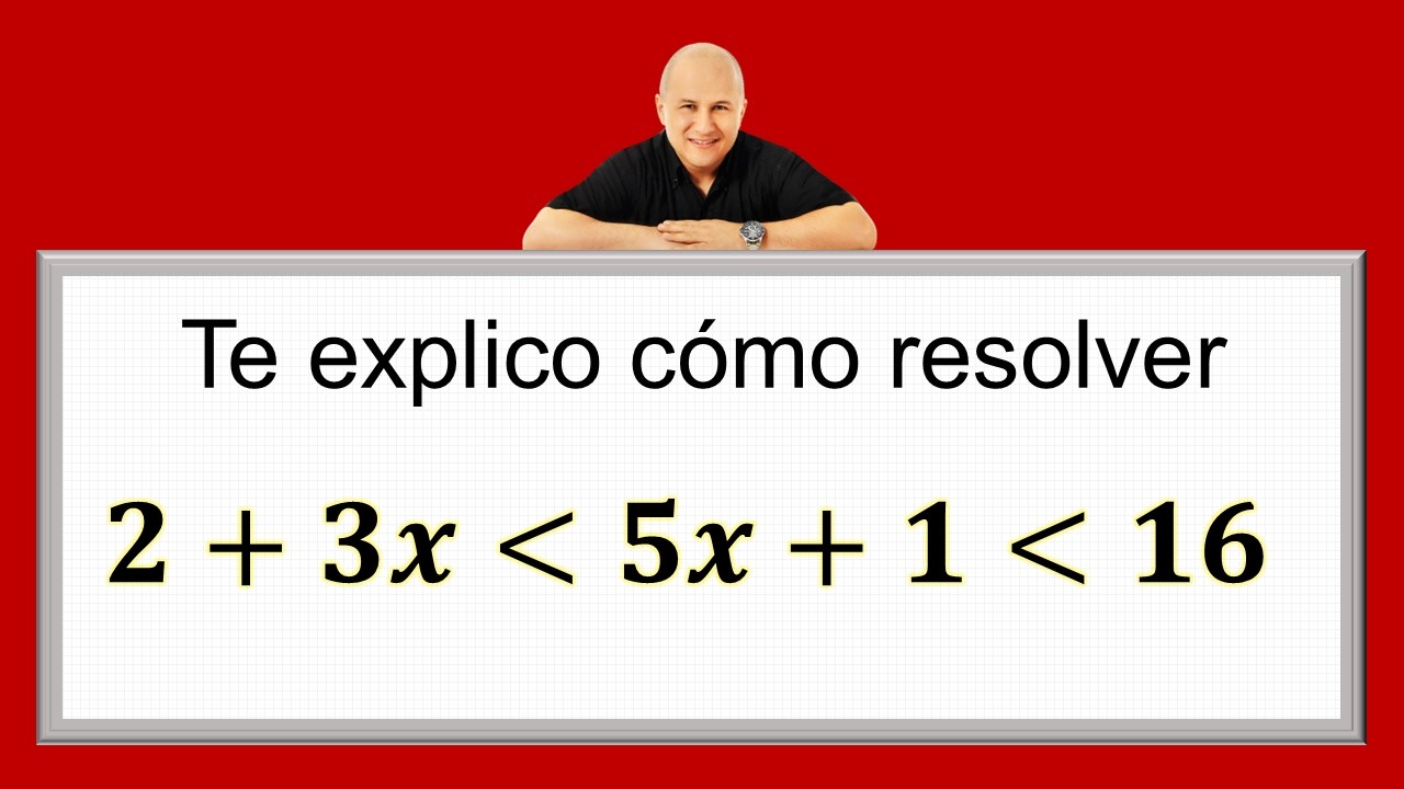 DESIGUALDAD LINEAL CON TRES MIEMBROS - Ejercicio 3 - YouTube