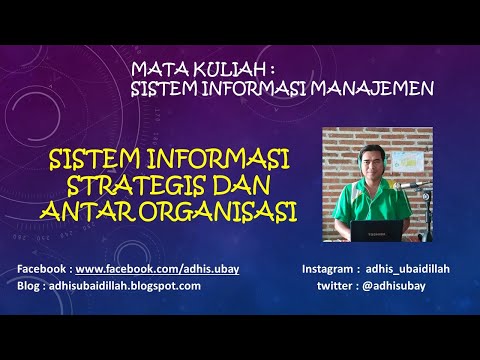 11  SISTEM INFORMASI STRATEGIS DAN ANTARORGANISASI