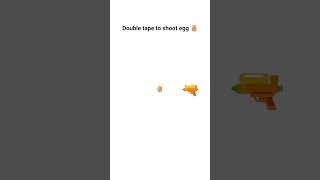 Double tape to shoot egg 🥚 #shortsfeed #viralvideo #amazing #emoji #trending #love #viralstory