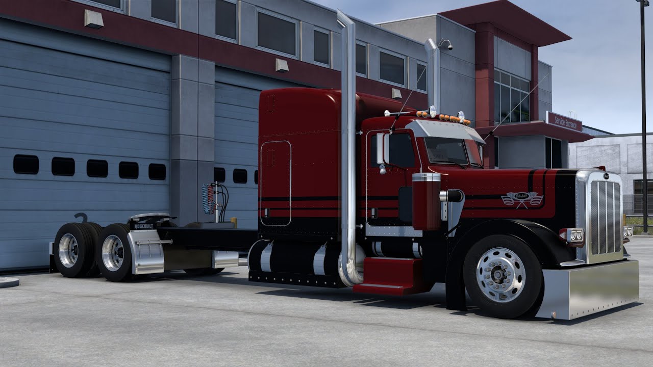 Heavy Hauling In The (Crimson King) Rollin 389 Cummins Power!!