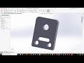 7. Uygulamalı Solidworks Dersleri: Yuva, radyus, pah araçlarının kullanımı ve bir uygulama projesi
