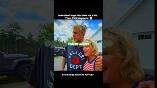 Jake Paul Buys His Mom an ATV.. Then THIS Happens 😳 Watch full vid on Paul Family Ranch on YouTube!