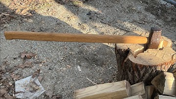 Making a new maul handle (with bloopers)