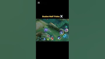 Gusion Wall Tricks Tutorial Mobile legends #ml2b #gusion #mlbb