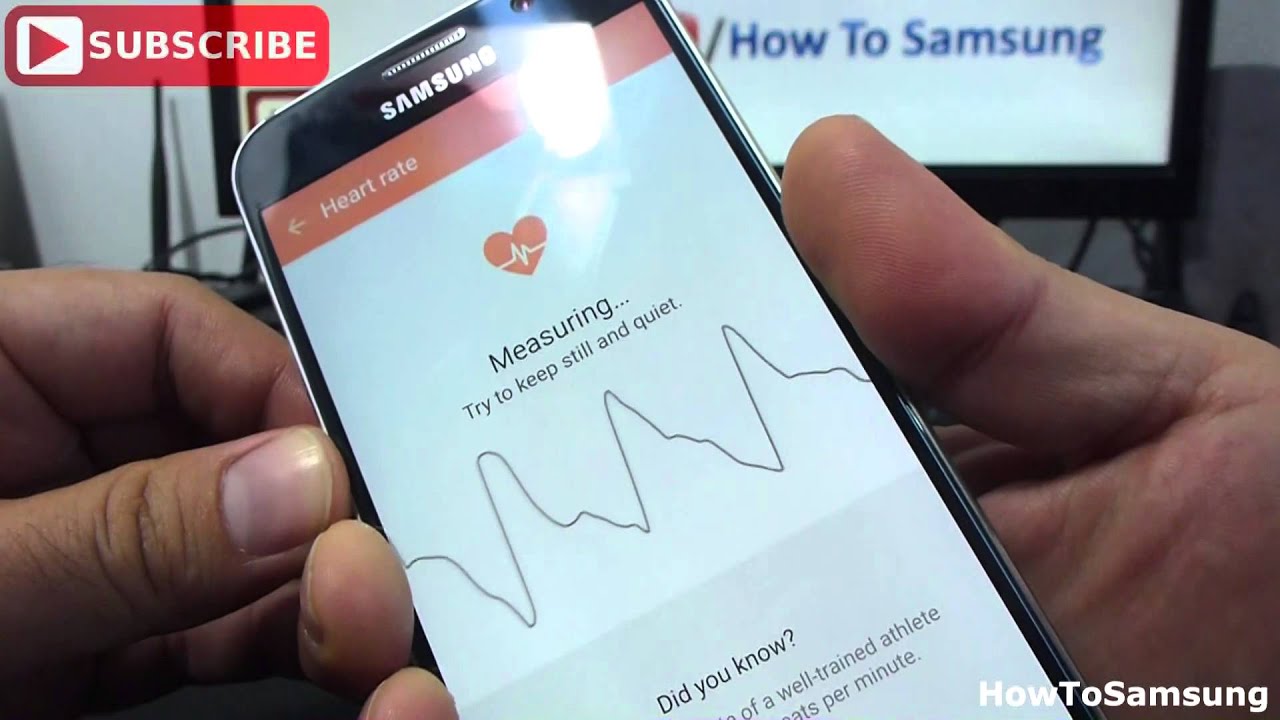 samsung heart rate sensor app