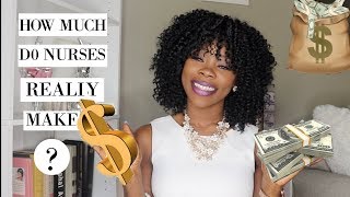 HOW MUCH MONEY NURSES REALLY MAKE | THE TRUTH | ALL THINGS CONSIDERED