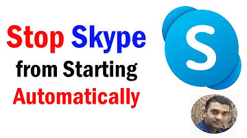 How to Stop Skype From Starting Automatically | Disable Skype AutoStart | #skypestartup | Skype