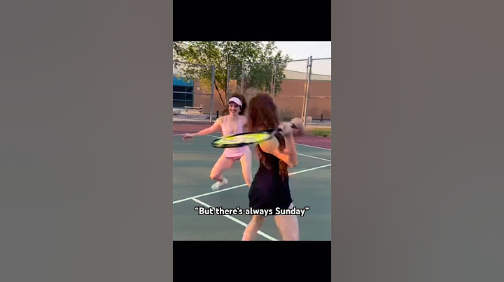 😭😭Kalogeras Sisters (Try to) Play Tennis