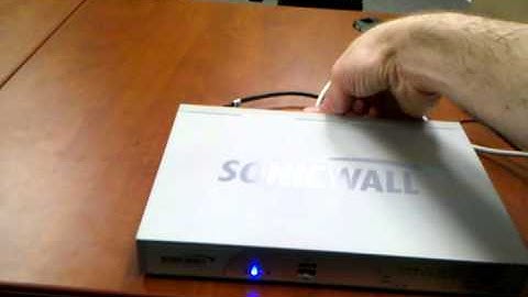 Faulty Sonicwall NSA240
