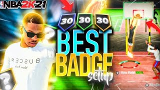 BEST BADGE SETUP FOR EVERY ARCHETYPE ON NBA 2k21!!