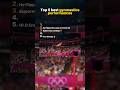 Top 5 Best Gymnastis Performances 🏃‍♂️‍➡️ #tiktok #gymnast #best