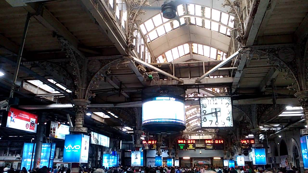 Ceiling Fan At Cst Mumbai Youtube