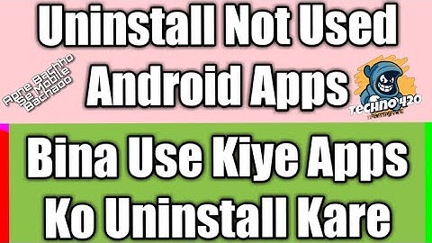 System Apps Uninstall Without Root ? it is possible to Delete Preinstalled Apps