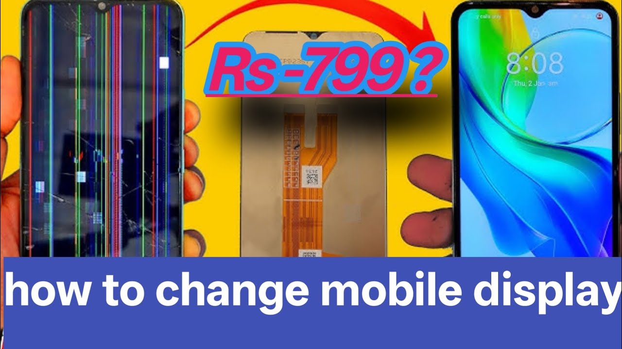 how to change mobile display//how to change mobile display at home