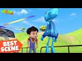 The Train Chase | 03| Best Scene | Cartoon for kids | Vir The Robot Boy | #spot