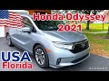 США Цены Сколько стоит новый Автомобиль в Америке обзор Honda Odyssey 2021