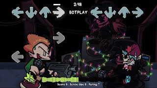 Music visualizer style health bar in FNF TEST