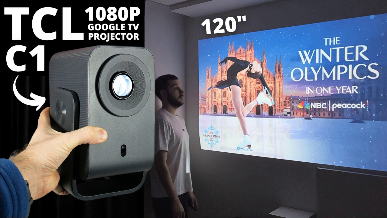 Watching the 2026 Winter Olympics on This Budget Projector?! TCL