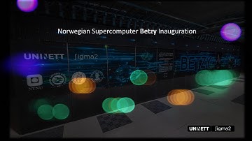 Norwegian Supercomputer Betzy Inauguration