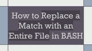 How to Replace a Match with an Entire File in BASH