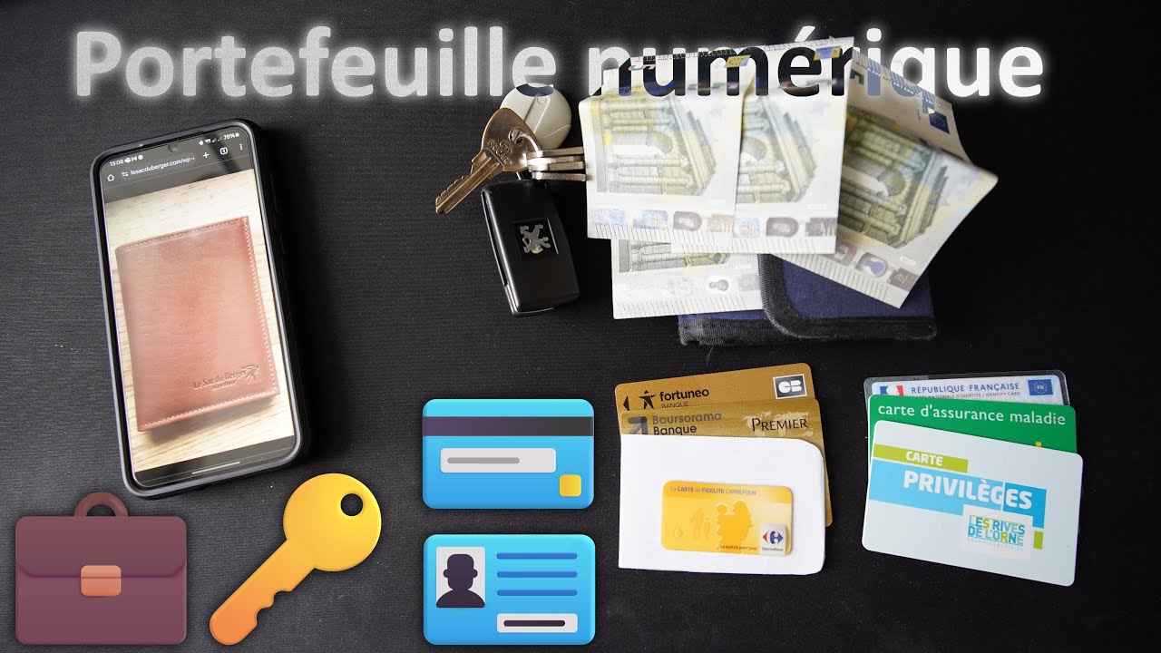 Découvrez mon portefeuille numérique 📱💼🔑🪪💳 France Identité, Samsung Wallet, Verrou Nuki ...