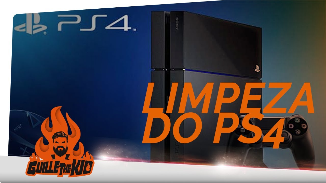 Limpeza COMPLETA do PS4 | Passo a passo | Tutorial COMPLETO