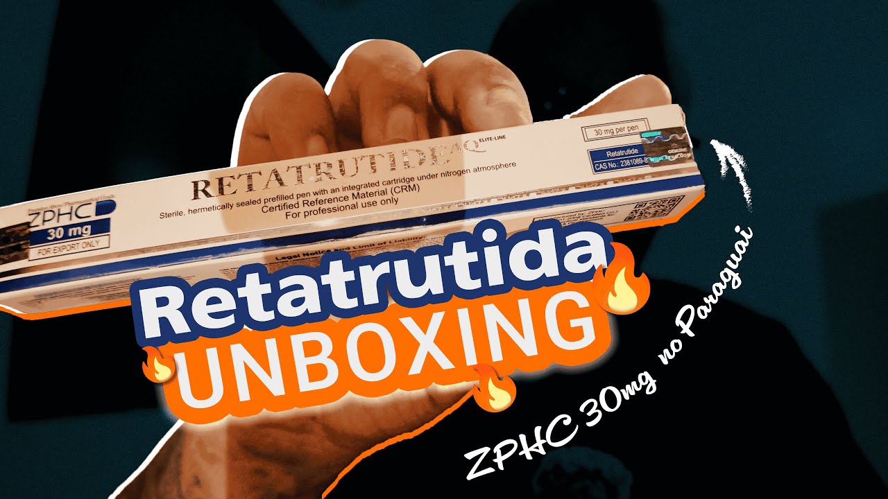 UNBOXING COMPLETO: Caneta de Retatrutida ZPHC 30mg | Primeiras Impressões