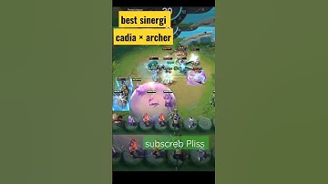 best sinergi cadia × archer wanwan zilong // magic chess #magicchess #magicchessindonesia