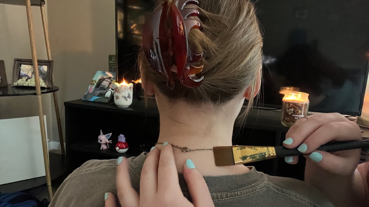 asmr | nape of the neck relaxation 😴